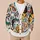 Colorful Dog Portraits for Casual Everyday Layering and Spring Weekend Style Lovers All-over Print Knitted Cardigan - 6