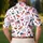 American Flag Fireworks And Patriotic Icons For Fourth Of July Golf Celebrations Men's Polo Shirt - 5