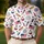 American Flag Fireworks And Patriotic Icons For Fourth Of July Golf Celebrations Men's Polo Shirt - 4