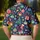 Retro Christmas Golf Holiday Icons for Festive Winter Fairway Style and Gift Giving Men's Polo Shirt - 5