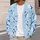 Snowman Winter Motifs for Cozy Holiday Layering and Casual Seasonal Style Wearers All-over Print Knitted Cardigan - 5