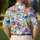 Brunch Food Icons for Weekend Golf and Leisure Dining, A Playful Foodie Gift Idea Men's Polo Shirt - 5