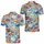 Brunch Food Icons for Weekend Golf and Leisure Dining, A Playful Foodie Gift Idea Men's Polo Shirt - 2