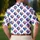 Psychedelic Golf Ball Motifs for Fun Fairway Days and Gifts for Weekend Golf Lovers Men's Polo Shirt - 5