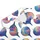 Psychedelic Golf Ball Motifs for Fun Fairway Days and Gifts for Weekend Golf Lovers Men's Polo Shirt - 6