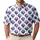 Psychedelic Golf Ball Motifs for Fun Fairway Days and Gifts for Weekend Golf Lovers Men's Polo Shirt - 1
