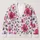 Pink Wildflower Blooms for Spring Layering and Everyday Womens Casual Weekend Style All-over Print Knitted Cardigan - 1