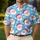 Santa Faces And Snowflakes For Festive Winter Celebrations, Holiday Gifts For Him Men's Polo Shirt - 4