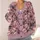 Pastel Skull And Flower Motifs For Autumn Layering, Casual Vacation Style For Women All-over Print Knitted Cardigan - 4