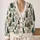 Woodland Cabin Evergreen Botanical Scene For Everyday Layering And Nature Lovers All-over Print Knitted Cardigan - 2