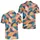 Retro Geometric Shapes for Weekend Golf, Resort Travel, and Colorful Leisure Style Men's Polo Shirt - 2