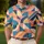 Retro Geometric Shapes for Weekend Golf, Resort Travel, and Colorful Leisure Style Men's Polo Shirt - 4