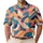 Retro Geometric Shapes for Weekend Golf, Resort Travel, and Colorful Leisure Style Men's Polo Shirt - 1