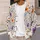 Orange Purple Wildflower Botanical Style for Cozy Fall Layering and Everyday Wear All-over Print Knitted Cardigan - 5