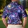 Mystic Cosmic Spiral Galaxy Swirls For Golf Days, Resort Travel, And Nightlife Style Men's Polo Shirt - 5