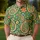 Retro Paisley Florals for Weekend Golf and Resort Style, Vintage Bohemian Holiday Look Men's Polo Shirt - 4