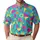 Retro 80s Golf Geometric Shapes for Country Club Weekends and Summer Vacations Men's Polo Shirt - 1