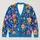 Cheerful Circus Clowns And Colorful Balloons For Festive Gatherings And Everyday Layering All-over Print Knitted Cardigan - 1