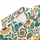 Vintage Teal and Orange Floral Motifs for Summer Golf Days and Resort Weekend Style Men's Polo Shirt - 6