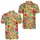 Retro 70s Floral Golf Style for Resort Weekends, Vacations, and Summer Gatherings Men's Polo Shirt - 2