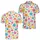 Retro Multicolor Polka Dots for Golf Days, Summer Resorts, and Weekend Style Lovers Men's Polo Shirt - 2