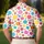 Retro Multicolor Polka Dots for Golf Days, Summer Resorts, and Weekend Style Lovers Men's Polo Shirt - 5