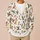 Watercolor Christmas Birds and Holly for Festive Holiday Layering for Women and Gatherings All-over Print Knitted Cardigan - 6