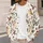 Watercolor Christmas Birds and Holly for Festive Holiday Layering for Women and Gatherings All-over Print Knitted Cardigan - 5