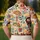 Brunch Foods, Coffee, and Fresh Fruit for Weekend Dining and Relaxed Golf Club Gatherings Men's Polo Shirt - 5