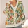 Colorful Hummingbird Floral Garden Style for Spring Layering Nature Loving Women All-over Print Knitted Cardigan - 4