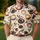 Coffee Cup Motifs for Golf Outings and Café Days, A Cheerful Gift for Coffee Lovers Men's Polo Shirt - 4