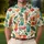 Retro Cocktail Glasses for Vintage Resort Parties and Classic Golf Club Days Men's Polo Shirt - 4