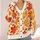 Autumn Maple Leaf Foliage For Cozy Layering And Casual Everyday Women's Outdoor Style All-over Print Knitted Cardigan - 4