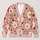 Daisy Ladybug Floral Style for Casual Everyday Layering, Women's Bohemian Wardrobe All-over Print Knitted Cardigan - 1