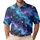 Cosmic Star Galaxy Golf Style for Weekend Rounds, Clubhouse Days, and Night Sky Lovers Men's Polo Shirt - 1