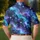 Cosmic Star Galaxy Golf Style for Weekend Rounds, Clubhouse Days, and Night Sky Lovers Men's Polo Shirt - 5