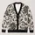 Black Rose Botanical Elegance for Everyday Layering and Bohemian Weekend Style for Women All-over Print Knitted Cardigan - 1