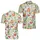 Retro Cocktail Glasses and Citrus Drinks for Leisure Golf Days and Resort Escapes Men's Polo Shirt - 2