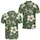 Retro Green Floral Garden Motif For Golf Days And Resort Weekends For Botanical Style Men Men's Polo Shirt - 2