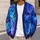 Cosmic Galaxy Swirls for Relaxed Autumn Layering and Everyday Wear for Women Who Love Color All-over Print Knitted Cardigan - 5