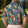 Colorful Cocktail Mixology Motifs for Resort Nights and Happy Hour Entertaining Gifts Men's Polo Shirt - 5