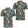Colorful Cocktail Mixology Motifs for Resort Nights and Happy Hour Entertaining Gifts Men's Polo Shirt - 2