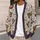 Shaggy Highland Cow and Purple Wildflower Countryside Charm for Everyday Layering All-over Print Knitted Cardigan - 5