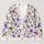 Purple Watercolor Flowers For Spring Layering And Relaxed Boho Style For Everyday Women All-over Print Knitted Cardigan - 1