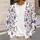 Purple Watercolor Flowers For Spring Layering And Relaxed Boho Style For Everyday Women All-over Print Knitted Cardigan - 5