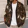 Halloween Ghosts Bats Pumpkins And Haunted Trees For Autumn Festive Layering Style All-over Print Knitted Cardigan - 5