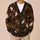 Halloween Ghosts Bats Pumpkins And Haunted Trees For Autumn Festive Layering Style All-over Print Knitted Cardigan - 6