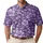 Lavender Floral Blooms For Golf, Tennis, And Pickleball Style For Active Women Players Men's Polo Shirt - 1