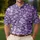 Lavender Floral Blooms For Golf, Tennis, And Pickleball Style For Active Women Players Men's Polo Shirt - 4