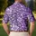 Lavender Floral Blooms For Golf, Tennis, And Pickleball Style For Active Women Players Men's Polo Shirt - 5